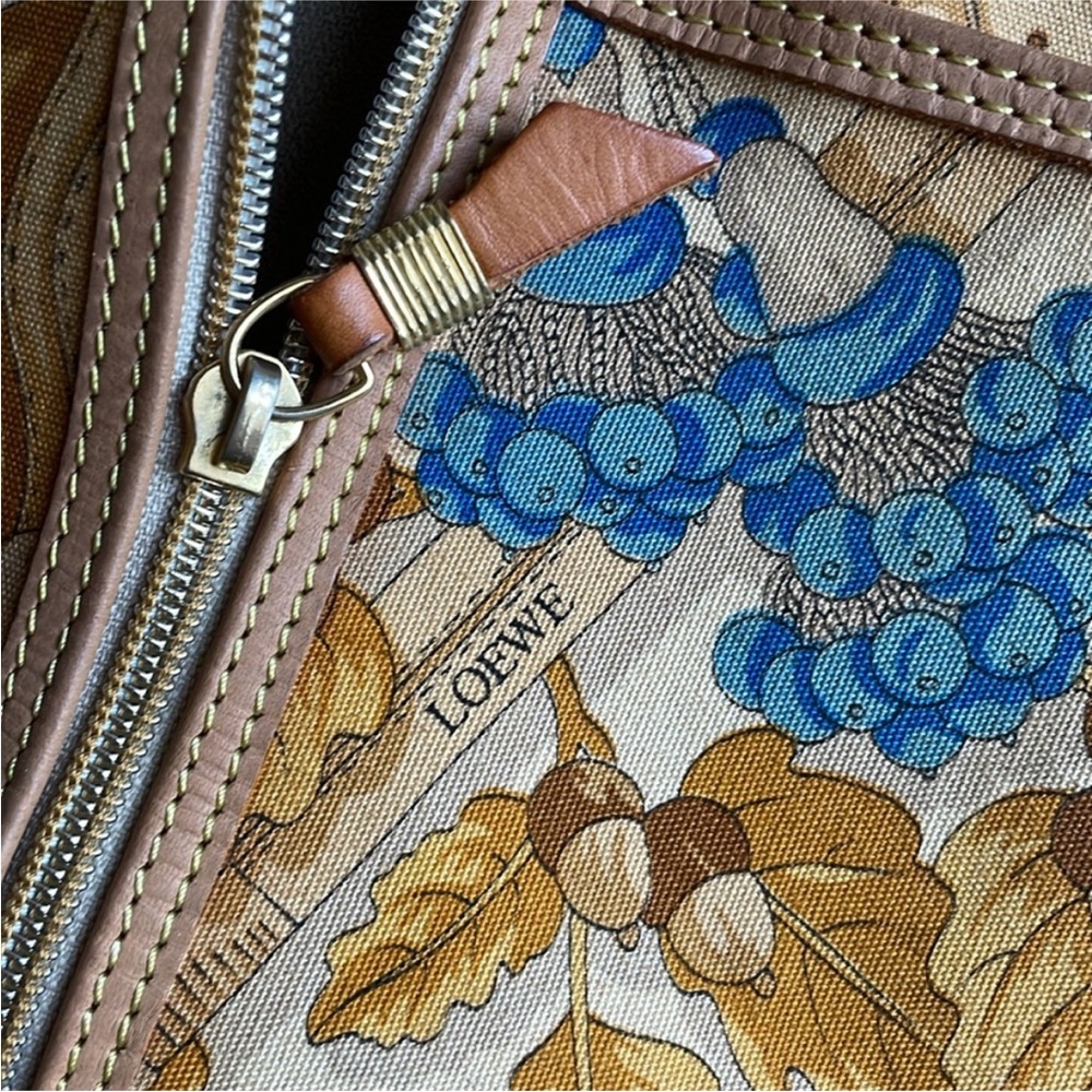 Loewe Drawstring Backpack Leather And Canvas - image 4